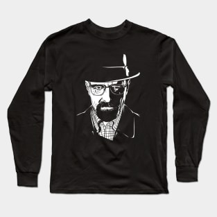 Heisenberg Scarred Kingpin's Portrait Long Sleeve T-Shirt